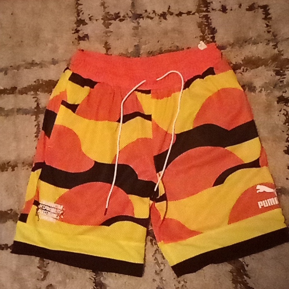 Puma mens basketball shorts